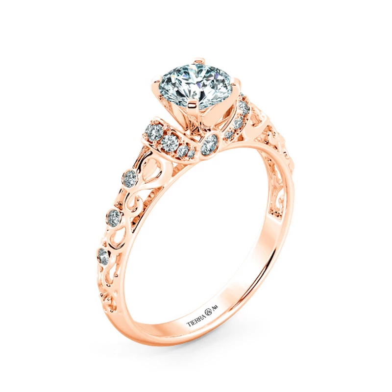 Nhẫn đính hôn Royal design NCH9904 4